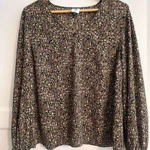 CAbi Chorus Blouse - Multicolor Floral M